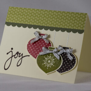 Ornamental Joy Christmas Card 1